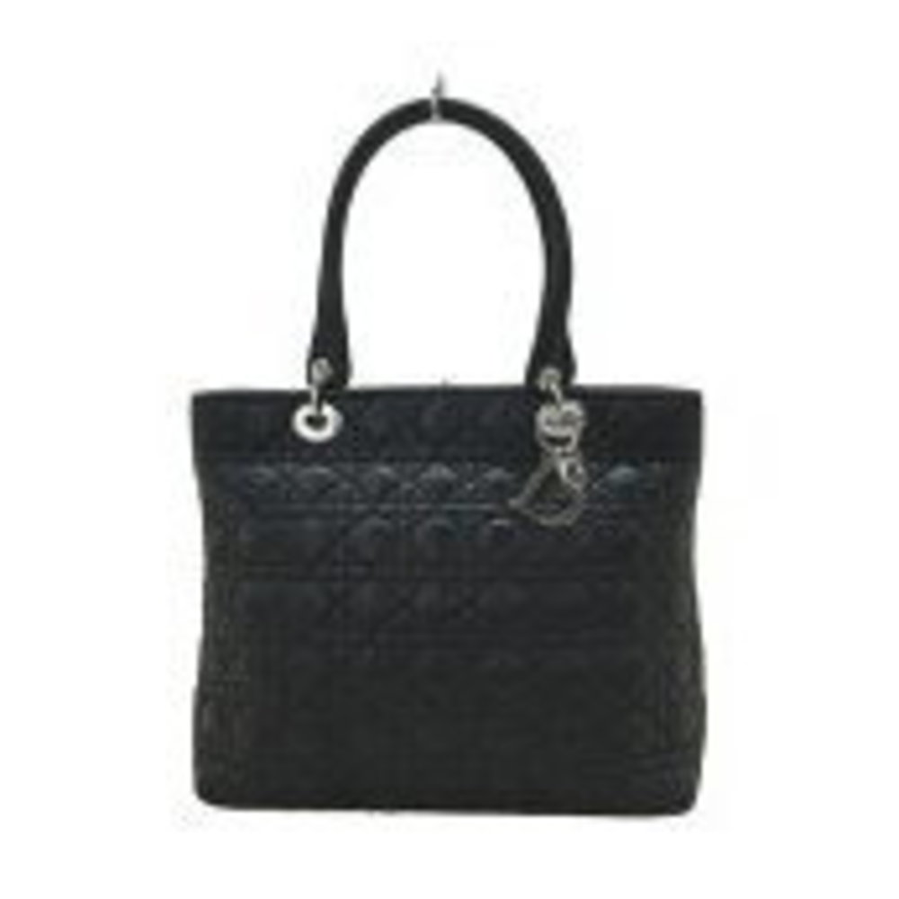 Christian Dior Cannage Leather Tote Bag